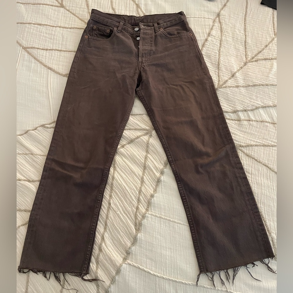 Vintage Levi’s 501s Brown Jean